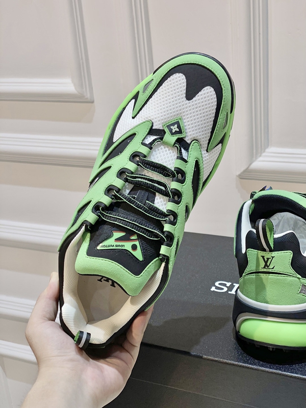 ルイヴィトン靴角部分ディテール